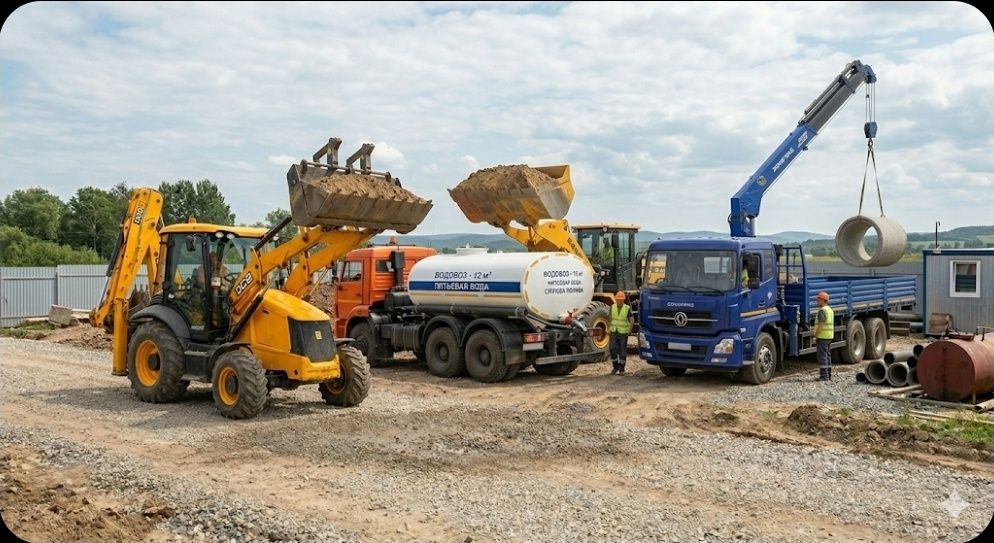 Услуги по аренде спецтехники