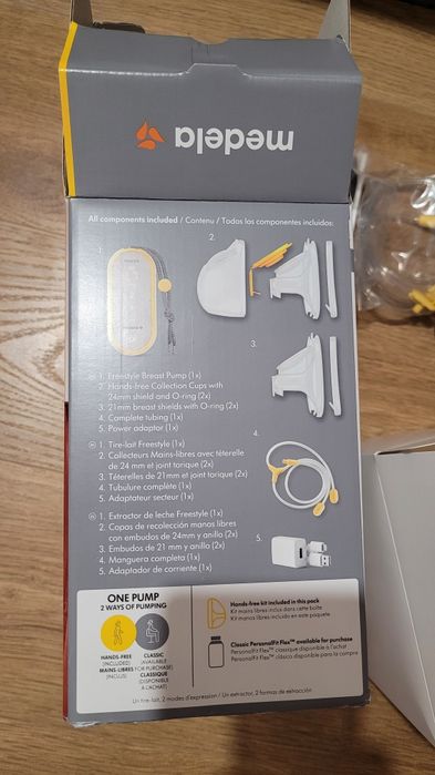 Medela freestyle handsfree Медела помпа за кърма електрическа