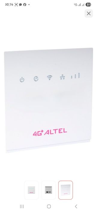 Продам роутер алтел 4G