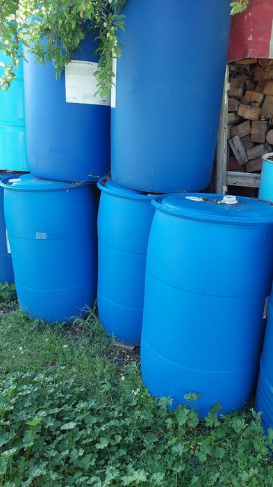 Butoi 220 litri plastic sau tabla