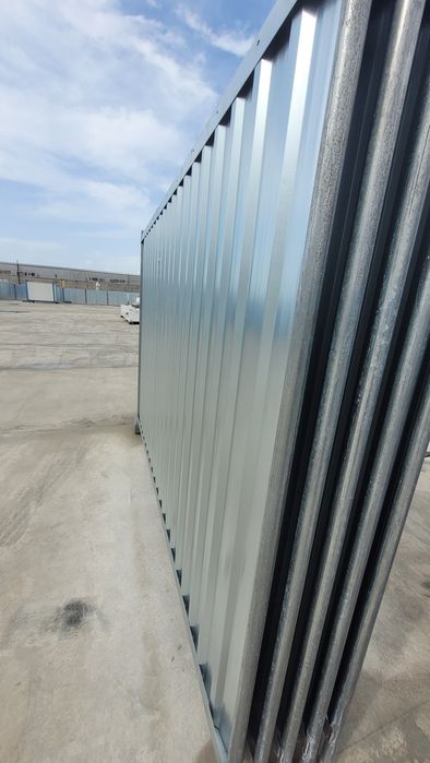 Мобилна плътна строителна ограда. НОВА!