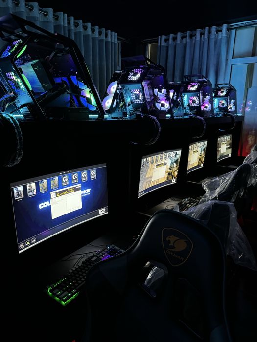 Game club | kompyuter 10 tali mebel kreslo bilan