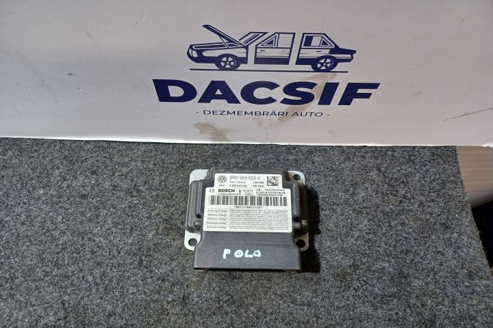 Calculator airbag 6R0959655K Volkswagen VW Polo 5 6R [2009 - 2015] Cr