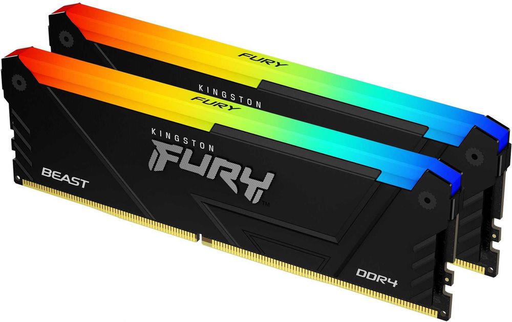 RAM 2x16GB DDR4 3200 Kingston FURY Beast RGB Intel XMP