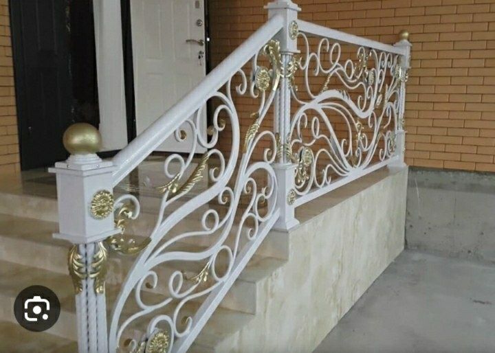 Перила кованный.