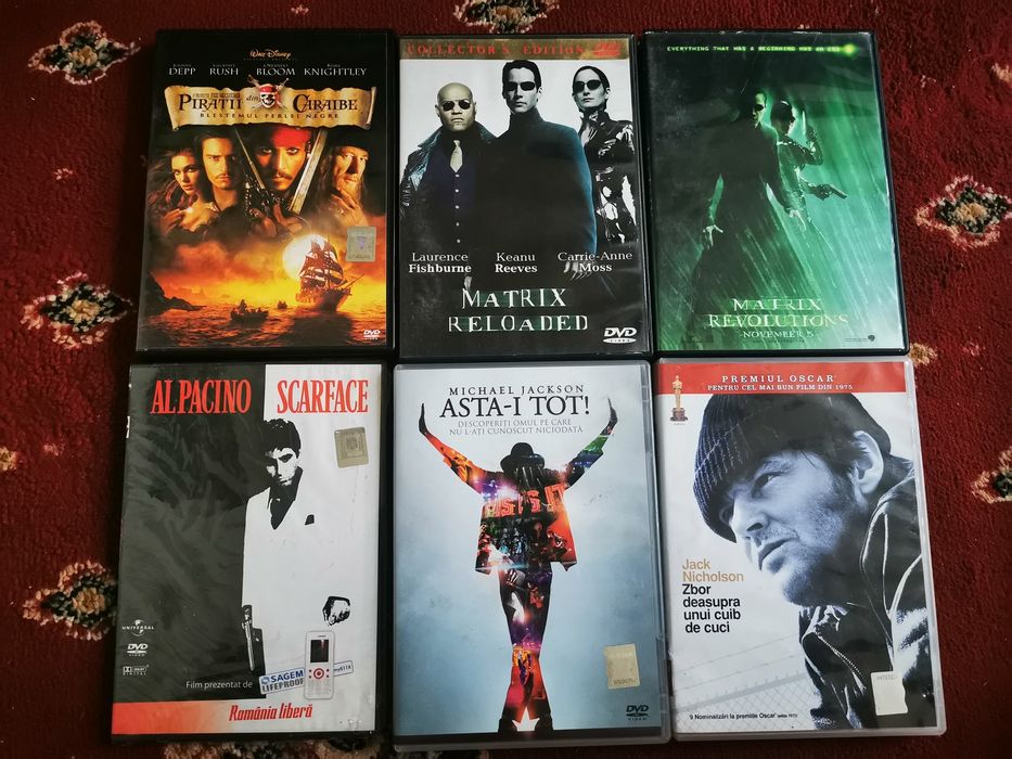 Filme Dvd Matrix Zbor deasupra unui cuib de cuci