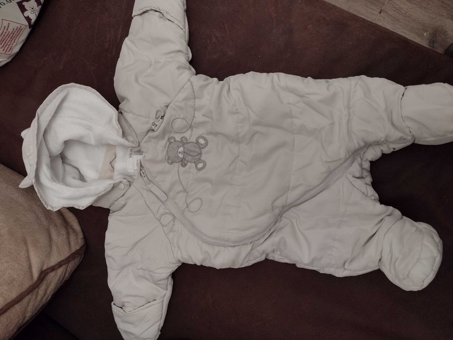 H&M Бебешки гащеризон за навън топъл и сладък ромпър