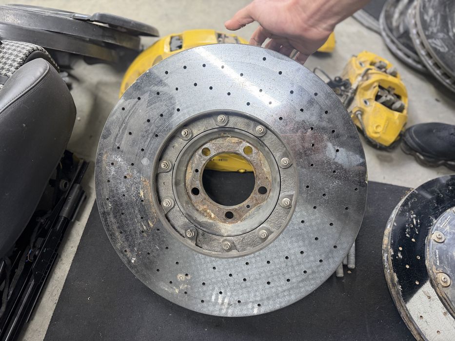 Sistem franare ceramic Porsche turbo complet