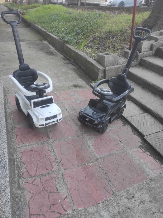 Кола за яздене и бутане Джип Мерцедес G-360 Foot to floor Ride-on