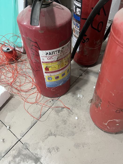 Огнетушители оп-4 по 5000 тг