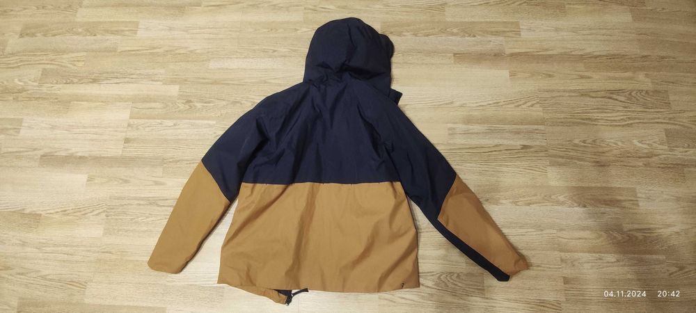 Geacă Impermeabilă Gri-Portocaliu Băieți 14-15 ani stare foarte buna