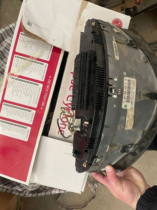 Приборная панель w220