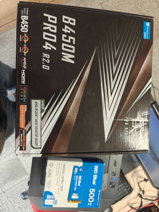 ГАРАНЦИЯ! Компютър Ryzen 3, 32GB RAM. Radeon RX 5700XT 8GB, 500GB NVME