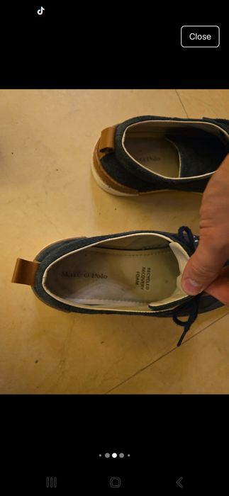 Marc o'Polo pantofi piele intoarsa 44