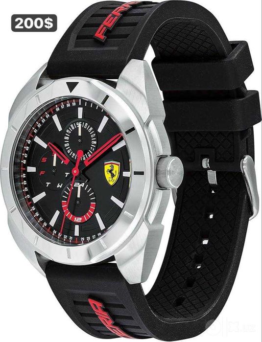 Часы Scuderia Ferrari - сочетающая в себе спортивный дизайн