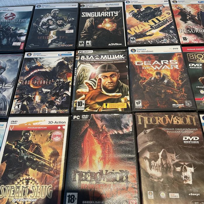 Игры на дисках для ПК