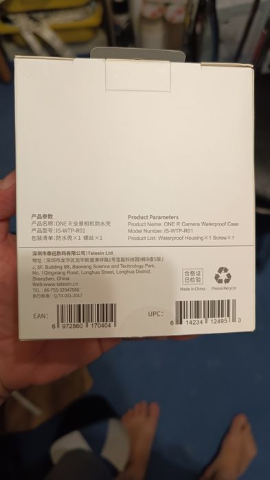 Carcasa subacvatica Insta360 One R module 360 grade