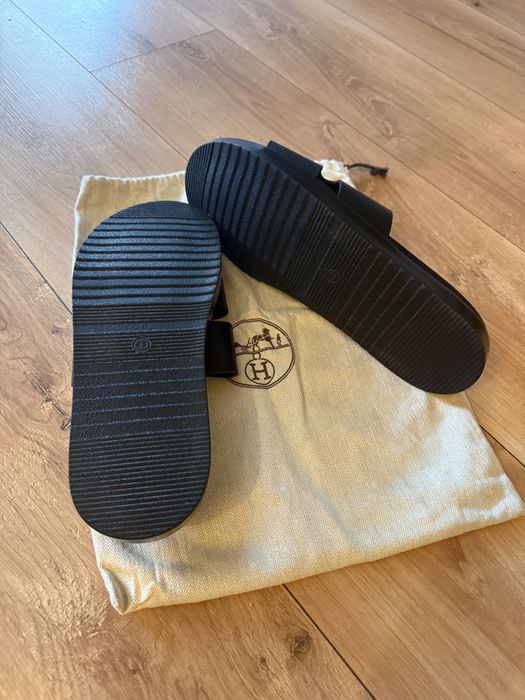 Papuci barbatesti nr. 43 - Hermes - piele naturala