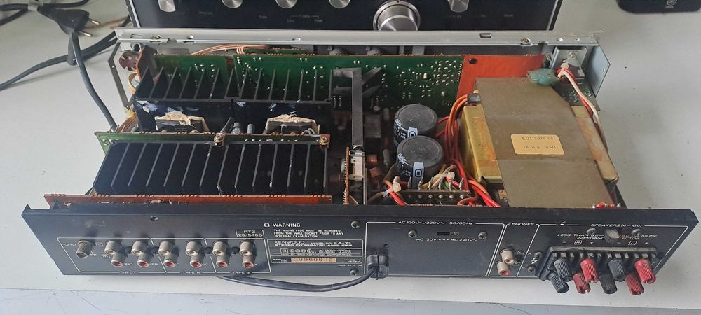 Amplificator Vintage Kenwood KA-71 – Tranzistori Sanken – Japan