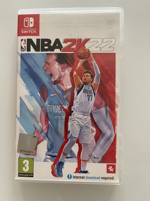 NBA2K22 игра nintendo switch