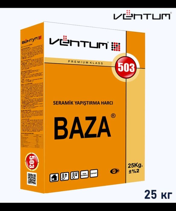 Ventum / Nalivnoy pol / Kafelniy kley / Rodband / Shpaklovka