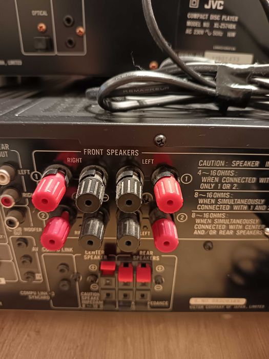Ресийвър JVC RX-816R, CD player JVC XL-Z574