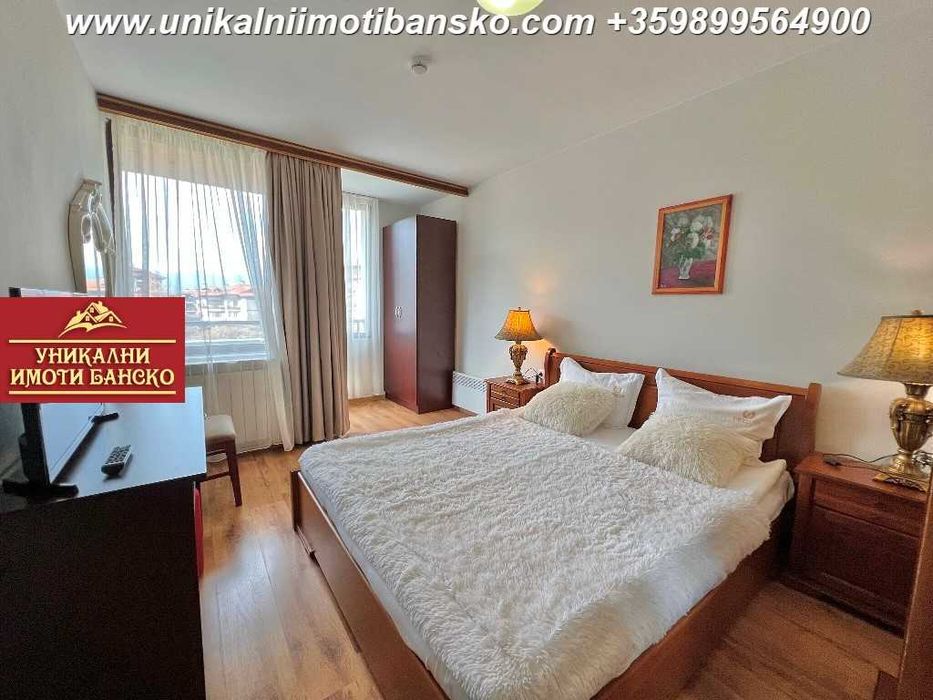 На 5 минути от лифта! Двустаен апартамент за продажба в град Банско