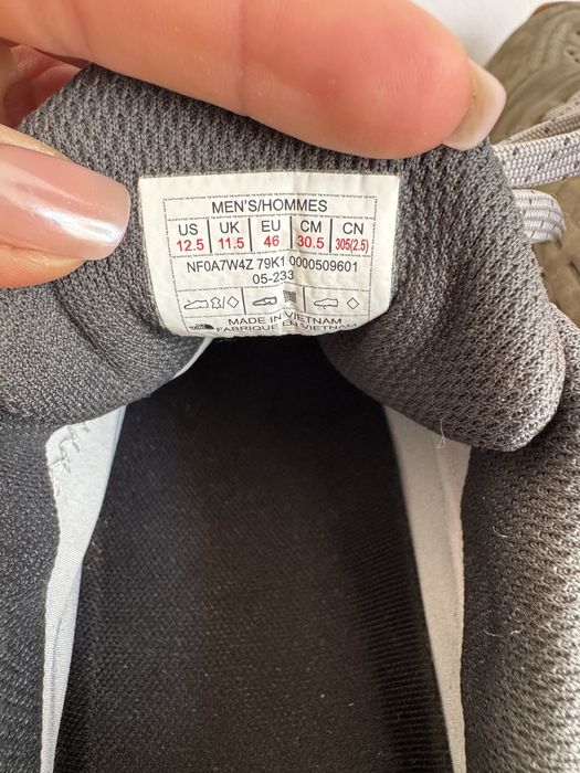 The north face кроссовки