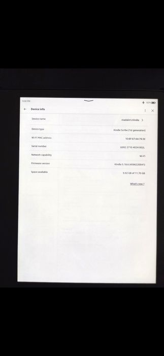 Vând kindle scribe