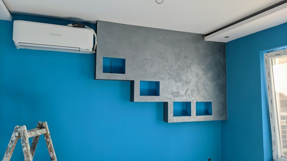 Ниски цени!!! Шпакловка и боя, гипсокартон, обръщане на дограма