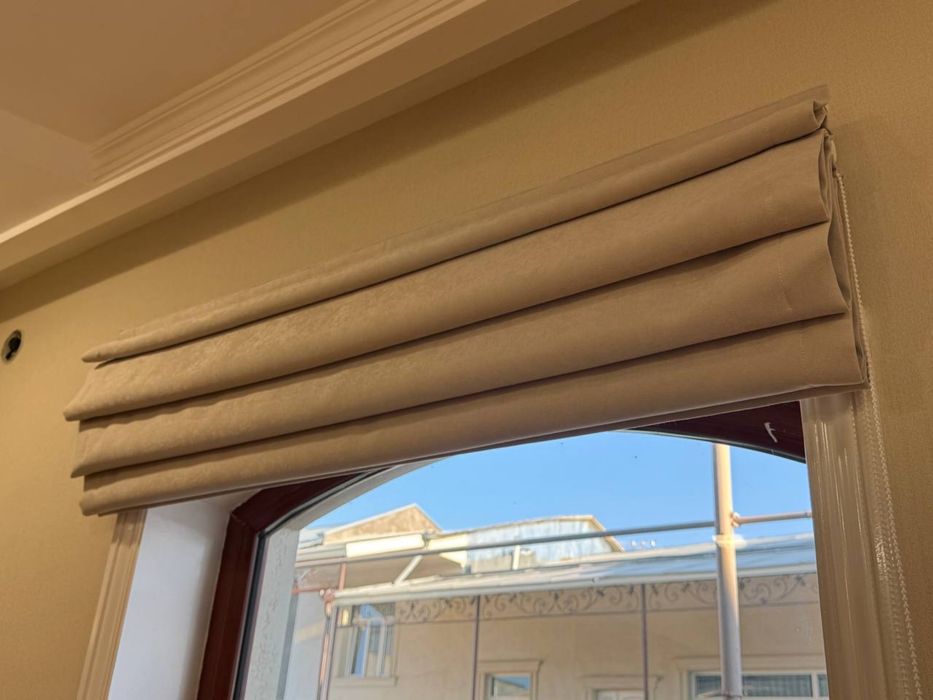 Римские шторы на заказ в Ташкенте | Бесплатный замер и установка