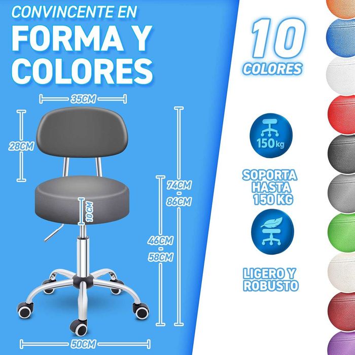 Качествен работен стол в сиво и черно. Стабилен и подвижен