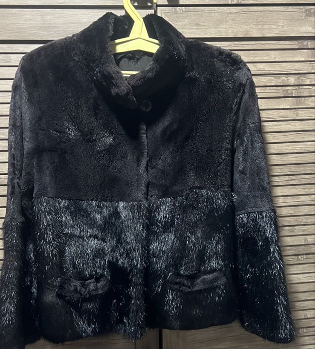 Норковая полушубок