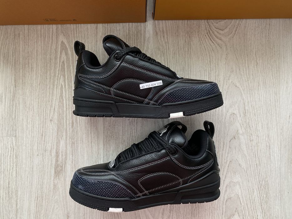Louis Vuitton Skate Sneaker Black 42