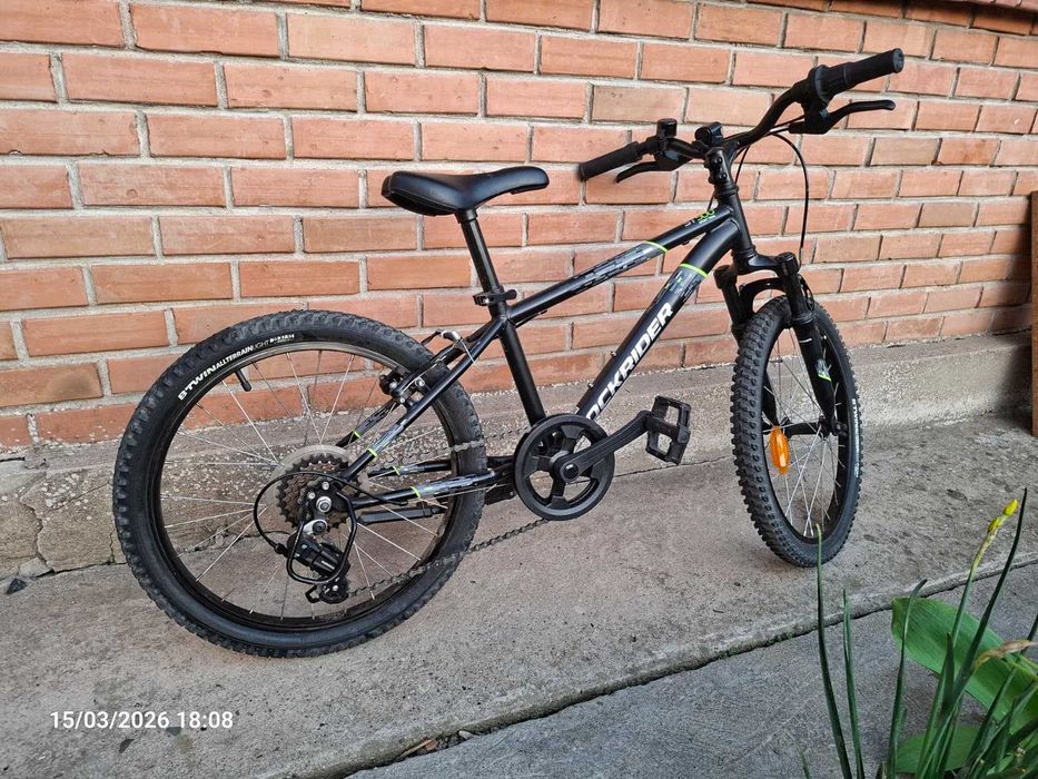 Bicicleta 20" Decathlon Rockrider ST 500 de vanzare - in stare aproape noua pentru copii 6-11 ani