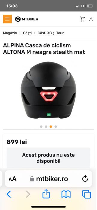 Alpina casca bicicleta helmet