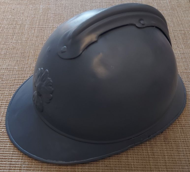 Casca panoplie decoratiune Adrian M15 originala franceza WW1 extra