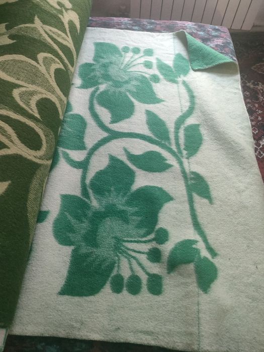 Одеяло шерстеное, байковое СССР