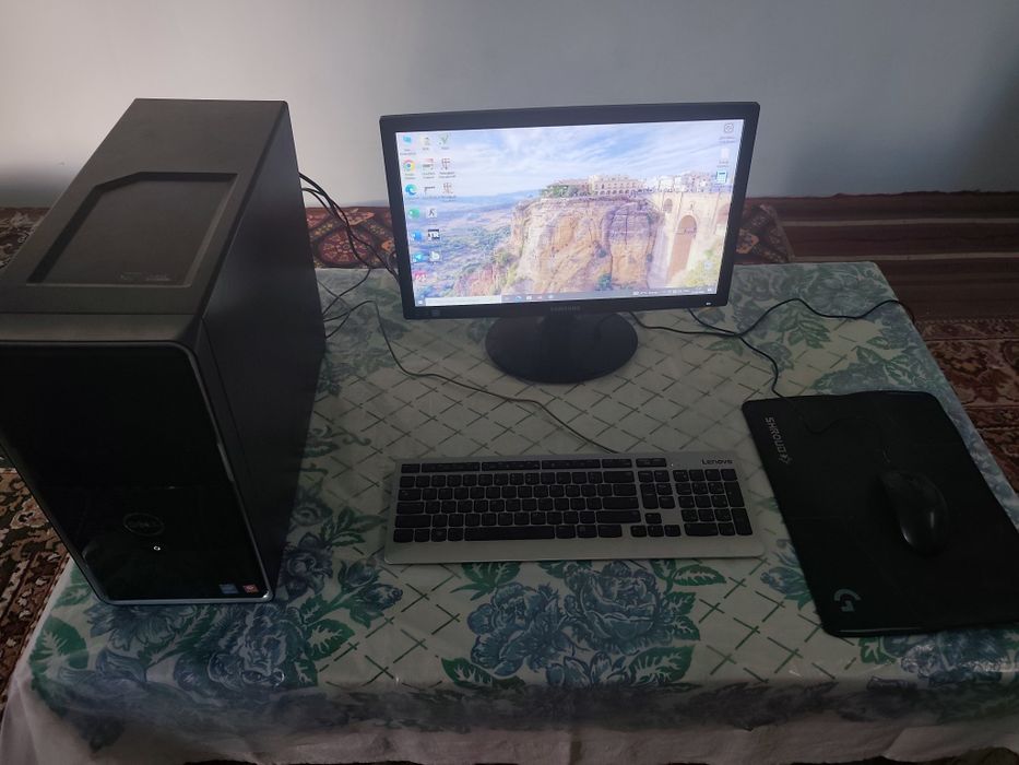 DELL Kompyuter PC, Windows 10, Intel Core i3 4-Gen, 60 GB SSD, 320 GB