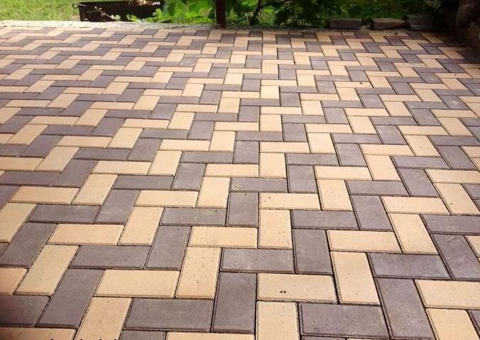 Брусчатка кирпичик