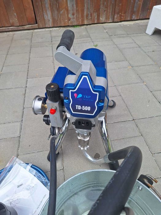 Pompa zugravit vopsit lavabila airless TD 500