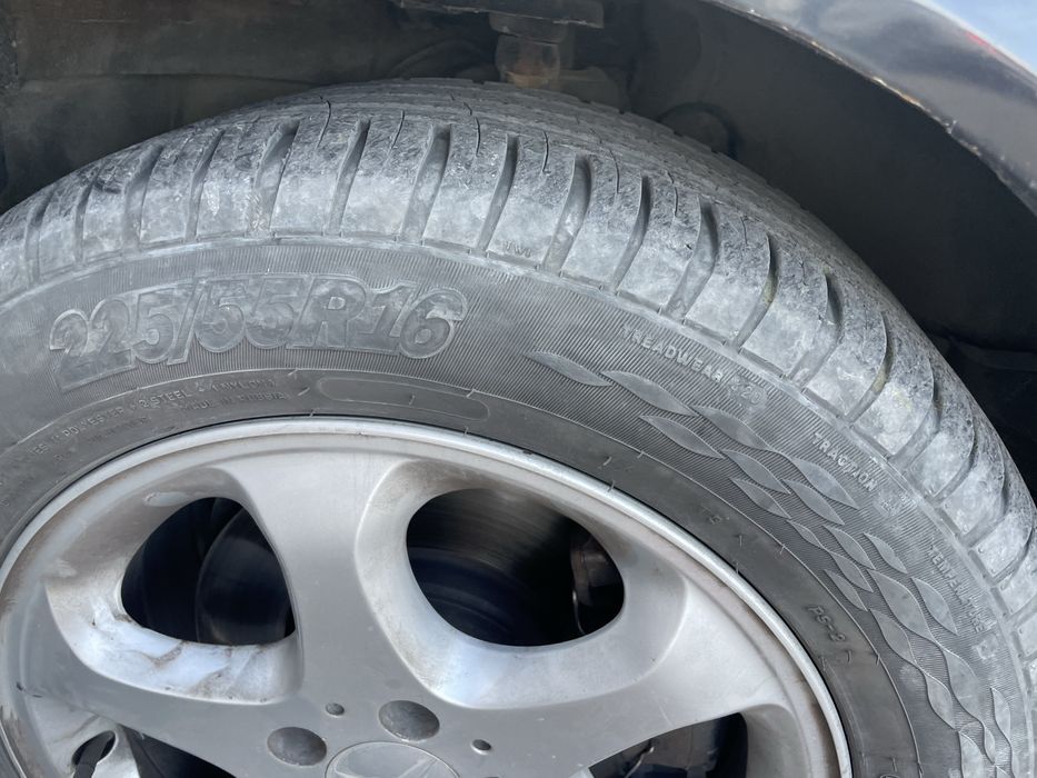 Летний шина, 16 с дисками на мерс 210