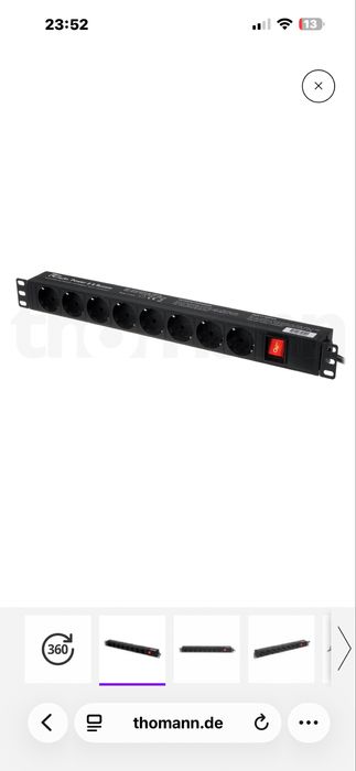 Prelungitor the t.racks Power 8 S