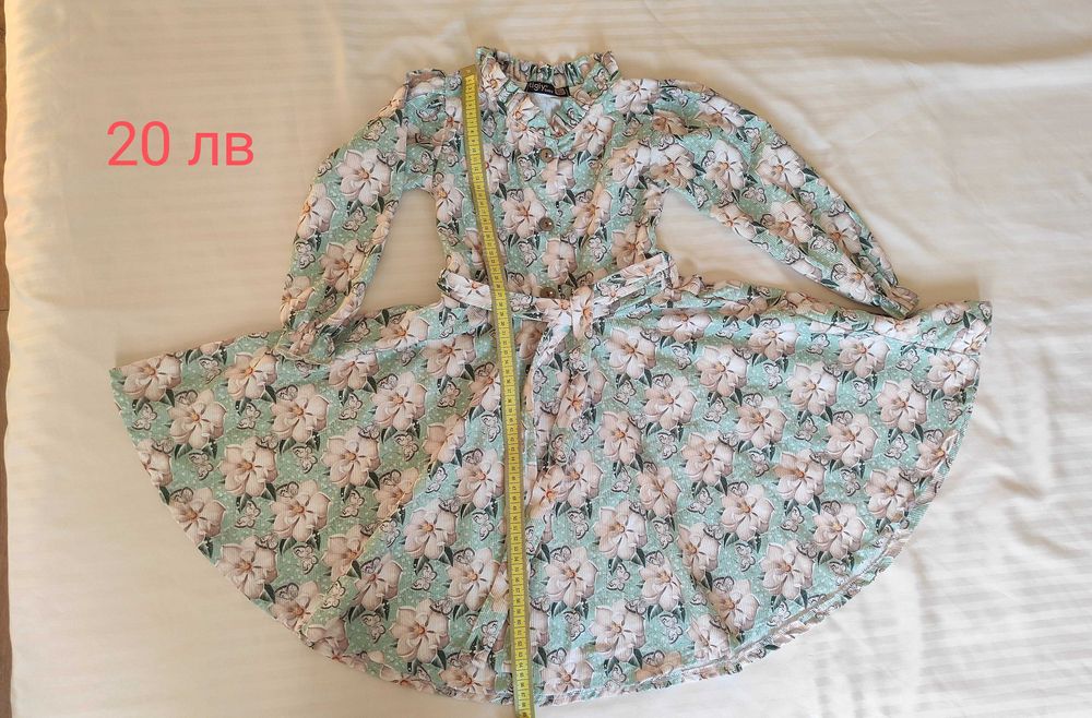 Дънки, рокли, клинове за момиче 4-5 г.