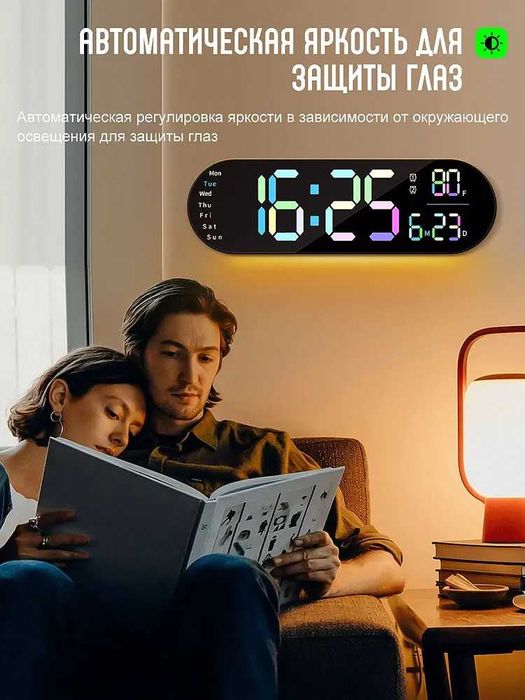 Электрон СОАТ пултли. Настенные электронные ЧАСЫ с пультом. Devor SOAT