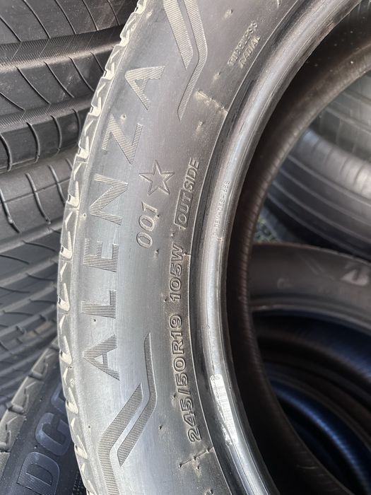 4 броя летни гуми Bridgestone 245/50/19