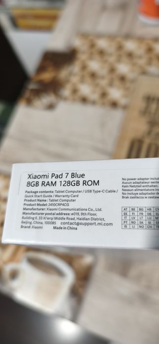 Tableta xiaomi pad 7