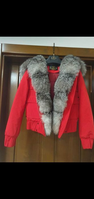 Geaca cu blana de vulpecCCM BOUTIQUE