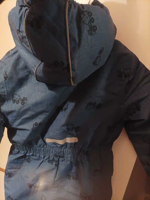 Каска ръкавиици и очила,гащеризон за дете