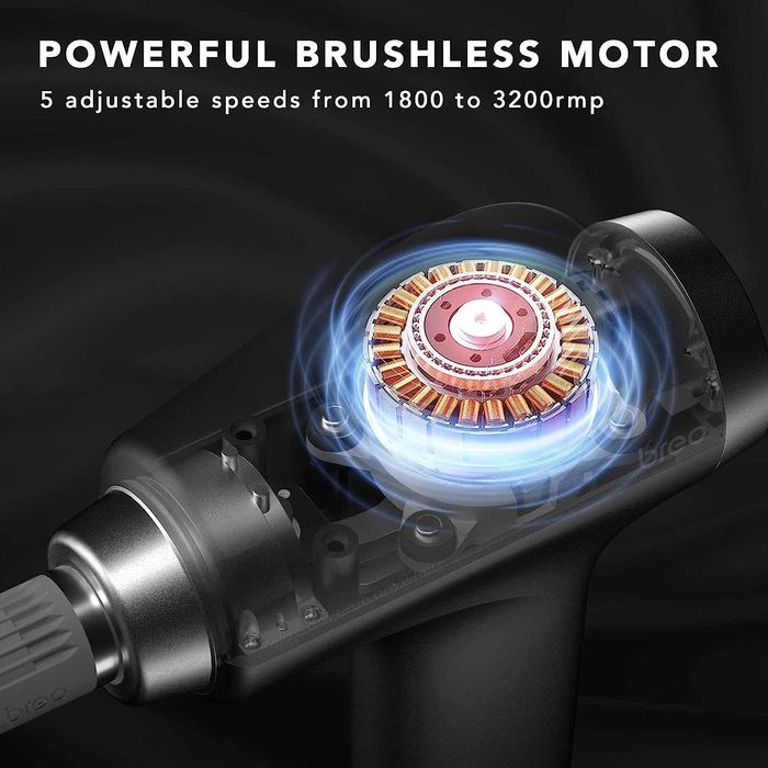 Breo Massage Gun, масажор за дълбоки тъкани